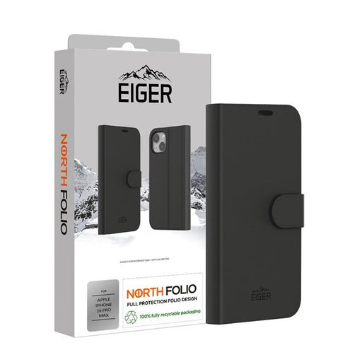 EAN 5055821776356 - EIGER EGCA00635 funda para teléfono móvil 17,5 cm (6.9") Funda cartera Negro imagen 2