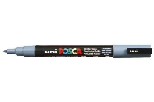 EAN 4902778123706 - POSCA uni PC-3M marcador 1 pieza(s) Punta redonda Gris imagen 1