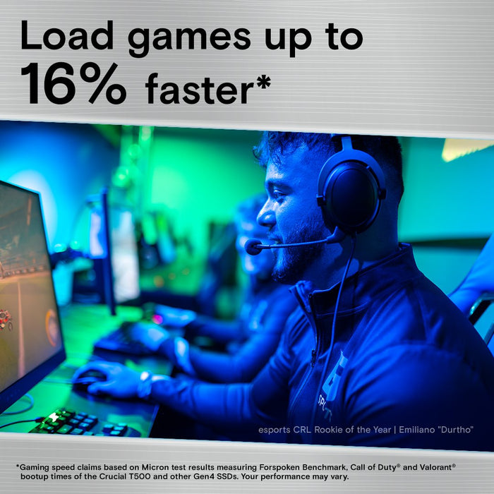 EAN 0649528939234 - Crucial T500 2 TB M.2 PCI Express 4.0 NVMe 3D TLC NAND imagen 3