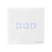 EAN 6920075725230 - Sonoff T0EU3C interruptor de luz Vidrio templado, Policarbonato (PC) Blanco imagen 1