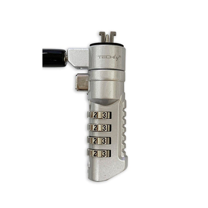 EAN 8051128107296 - Techly IQ-LOK-16-K cable antirrobo Plata 1,8 m imagen 3