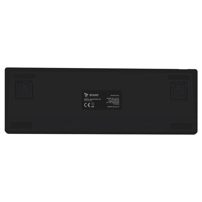 EAN 5901986049470 - Savio BLACKOUT X2 BLUE teclado Juego USB QWERTY Internacional de EE.UU. Negro imagen 6