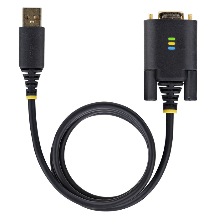 EAN 0065030898294 - StarTech.com 1P3FFCB-USB-SERIAL cable de serie Negro USB tipo A RS-232 imagen 6
