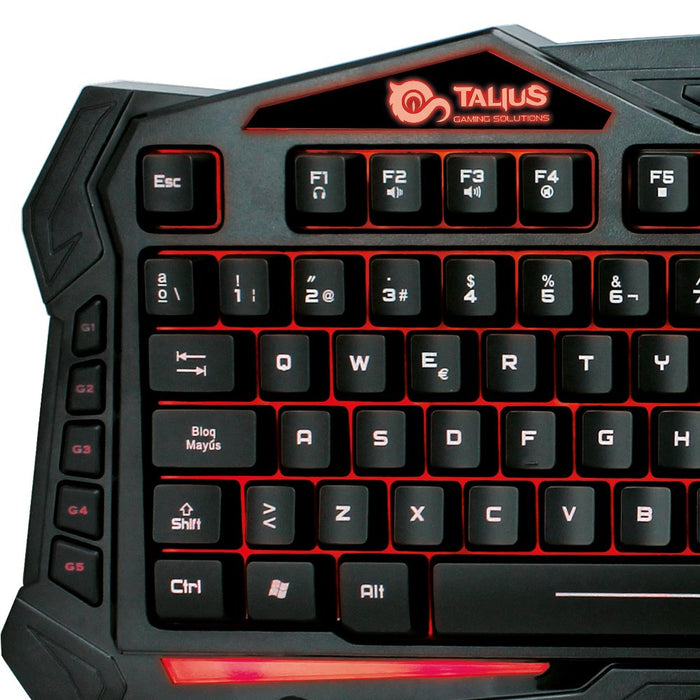 EAN 8436550231946 - TALIUS Banshee teclado Juego QWERTY Español Negro imagen 4