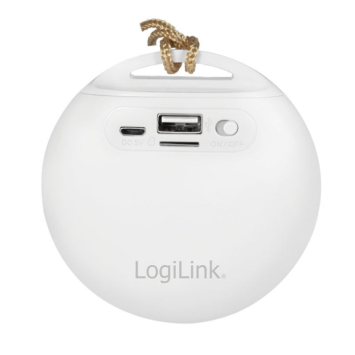 EAN 4052792052237 - LogiLink SP0055 altavoz portátil o de fiesta Altavoz monofónico portátil Gris, Blanco 3 W imagen 5