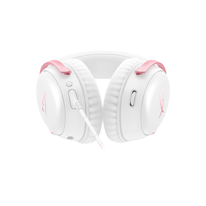 EAN 198122306930 - HyperX Cloud III White/Pink Gaming Headset Alámbrico Diadema Juego Rosa, Blanco imagen 9