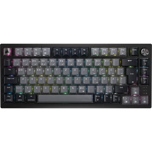 EAN 840006667292 - Corsair K65 PLUS WIRELESS 75 % RGB teclado Juego RF inalámbrica + USB QWERTY Nórdico Negro imagen 1