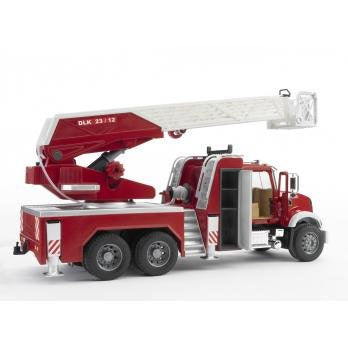 EAN 4001702028213 - BRUDER MACK Granite fire engine with water pump imagen 8