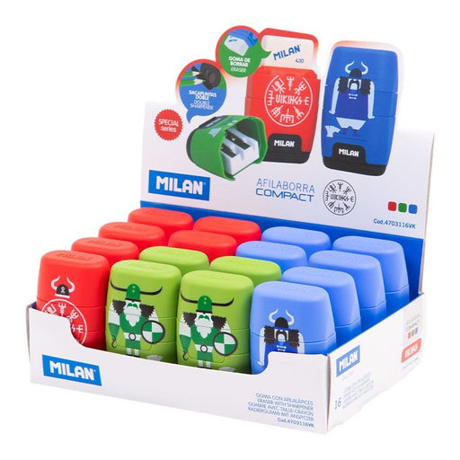 EAN 8411574103882 - Milan 4703116VK sacapuntas Sacapuntas manual Colores surtidos imagen 1
