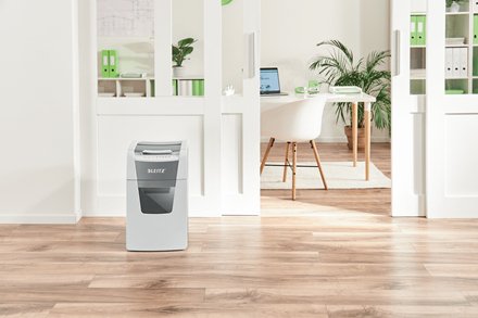 EAN 4002432124114 - Leitz 80140000 triturador de papel Microcorte 22 cm Gris, Blanco imagen 6