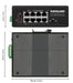 EAN 0766623561624 - Intellinet 561624 switch Gigabit Ethernet (10/100/1000) Energía sobre Ethernet (PoE) Negro imagen 5