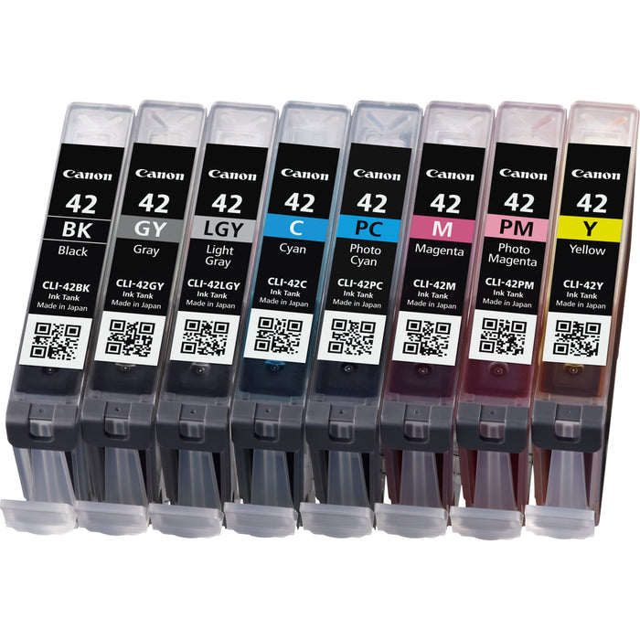 EAN 4960999974194 - Canon 6384B010 cartucho de tinta 8 pieza(s) Original Rendimiento estándar Negro, Cian, Gris, Gris claro,  imagen 1