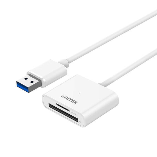 EAN 4894160018007 - UNITEK Y-9321 lector de tarjeta USB 3.2 Gen 1 (3.1 Gen 1) Type-A Blanco imagen 1