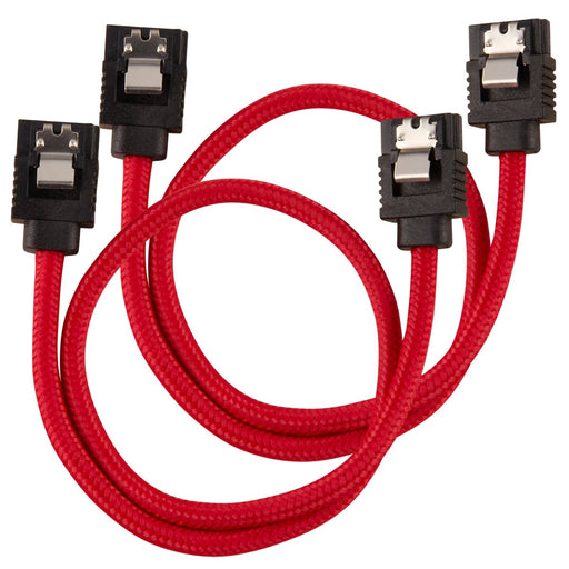 EAN 843591080057 - Corsair CC-8900250 cable de SATA 0,3 m SATA 7-pin Negro, Rojo imagen 1