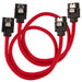 EAN 843591080057 - Corsair CC-8900250 cable de SATA 0,3 m SATA 7-pin Negro, Rojo imagen 1