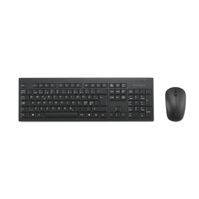 EAN 5028252644198 - Kensington KM150 EQ teclado Ratón incluido Oficina RF inalámbrico QWERTY Nórdico Negro imagen 2