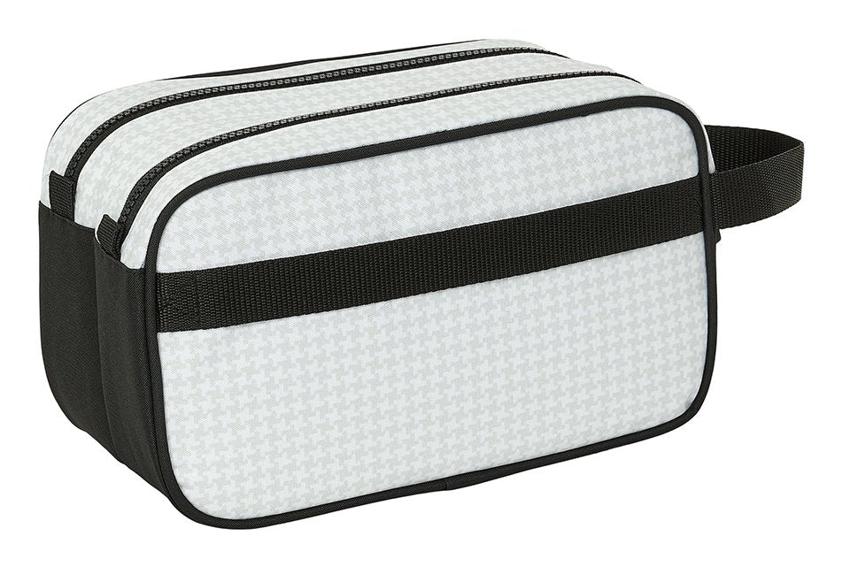 EAN 8412688568451 - Safta 812454518 neceser y maletín neceser Bolsa de aseo 5 L Negro, Blanco imagen 2