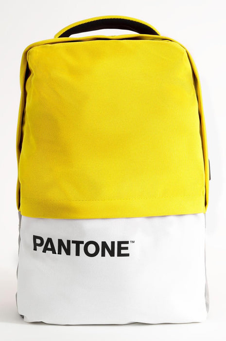 EAN 4713213362723 - Pantone PT-BK102Y mochila Mochila informal Blanco, Amarillo Poliéster imagen 1