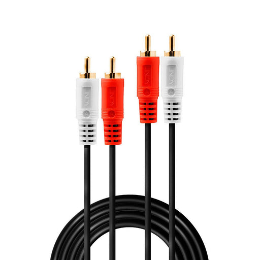 EAN 4002888356640 - Lindy 35664 cable de audio 10 m 2 x RCA Rojo, Blanco imagen 2