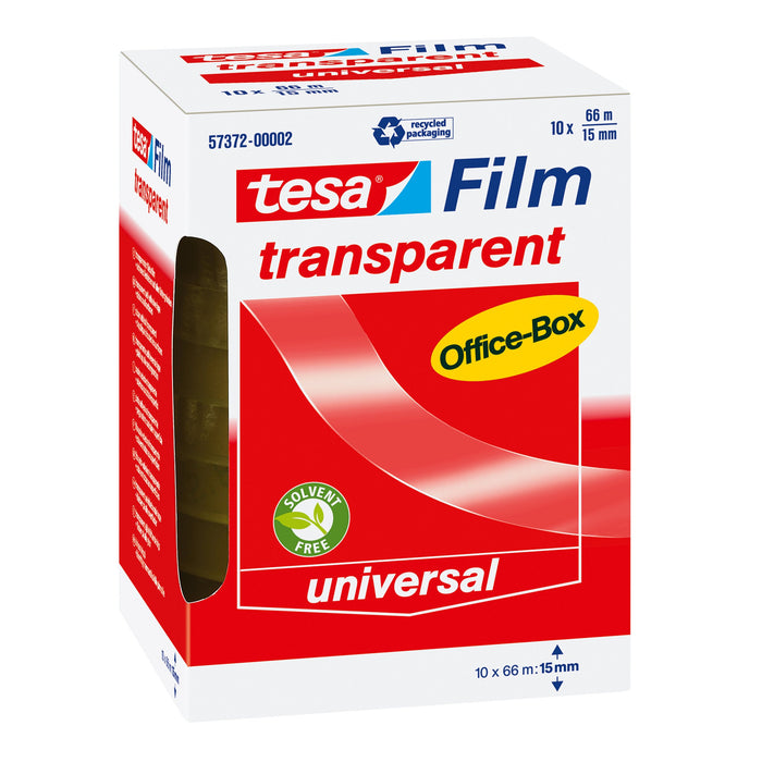 EAN 4042448036049 - TESA tesafilm 66 m Polipropileno Transparente 10 pieza(s) imagen 1