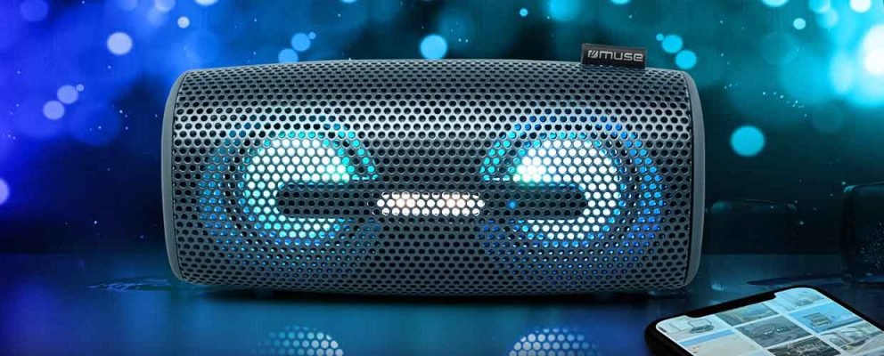 EAN 3700460207120 - Muse M-730 DJ altavoz portátil o de fiesta Azul 10 W imagen 2