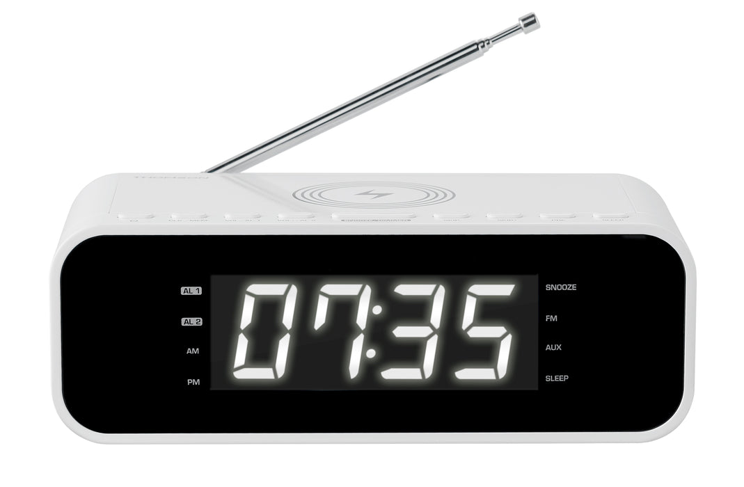EAN 3499550370706 - Thomson CR221I radio Reloj Digital Blanco imagen 1
