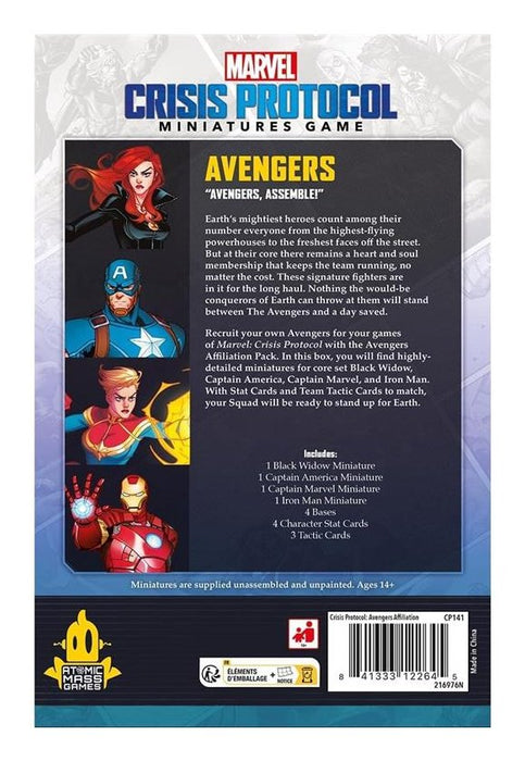 EAN 0841333122645 - Asmodee CP141 juego de tablero MCP: Avengers Affiliation Pack 90 min Juego de mesa Interpretación de role imagen 4