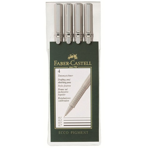 EAN 4005401660040 - Faber-Castell 166004 rotulador de punta fina 4 pieza(s) imagen 1