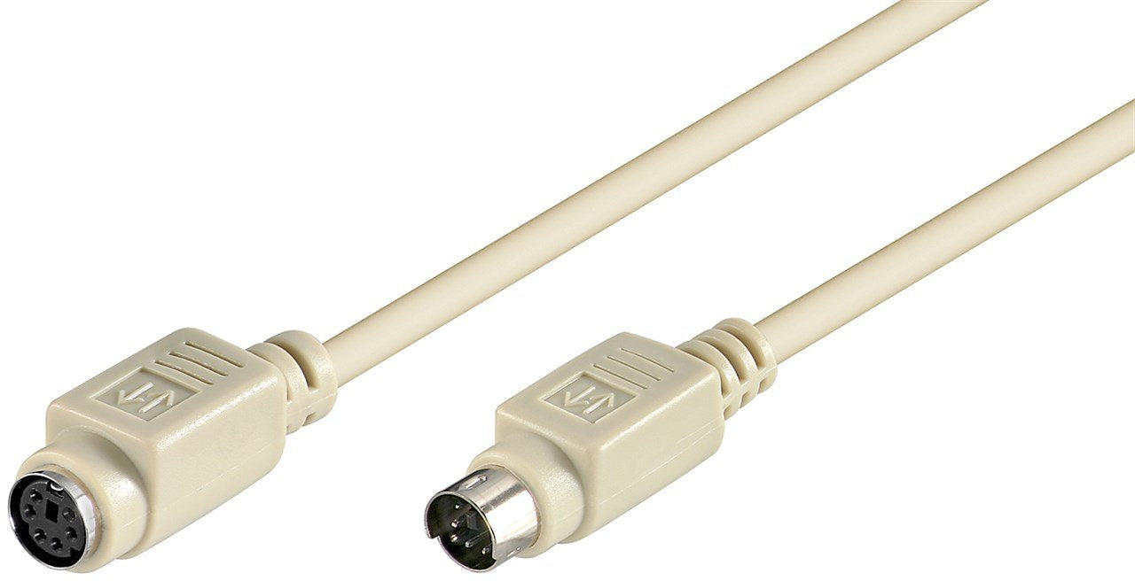EAN 4040849502224 - Goobay 50222 cable ps/2 2 m 6-p Mini-DIN Gris imagen 1