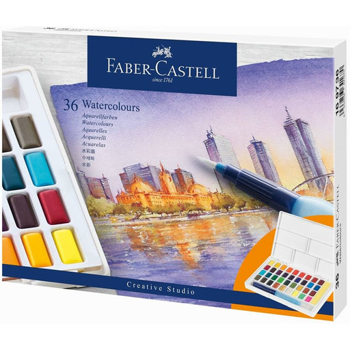 EAN 6933256641670 - Faber-Castell 169736 pintura a base de agua Multi Paleta 36 pieza(s) imagen 1
