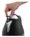 EAN 8004399771956 - De’Longhi KBOV 2001.BK tetera eléctrica 1,7 L 2000 W Negro, Marrón imagen 3
