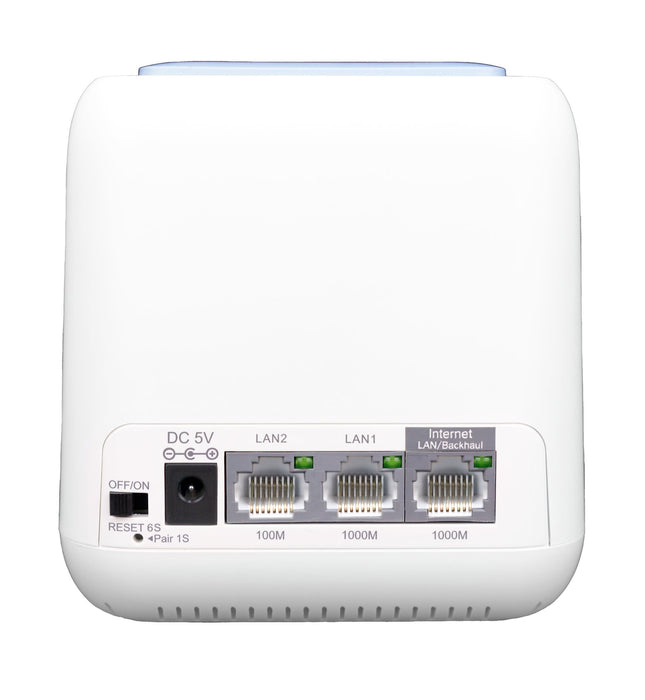 EAN 8436550235494 - TALIUS TAL-WMESH2 router inalámbrico Gigabit Ethernet Doble banda (2,4 GHz / 5 GHz) 4G Blanco imagen 6