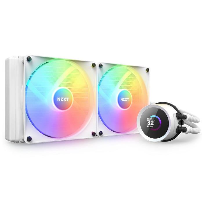 EAN 5056547202679 - NZXT Kraken 280 RGB Procesador Sistema de refrigeración líquida todo en uno 14 cm Blanco 1 pieza(s) imagen 1
