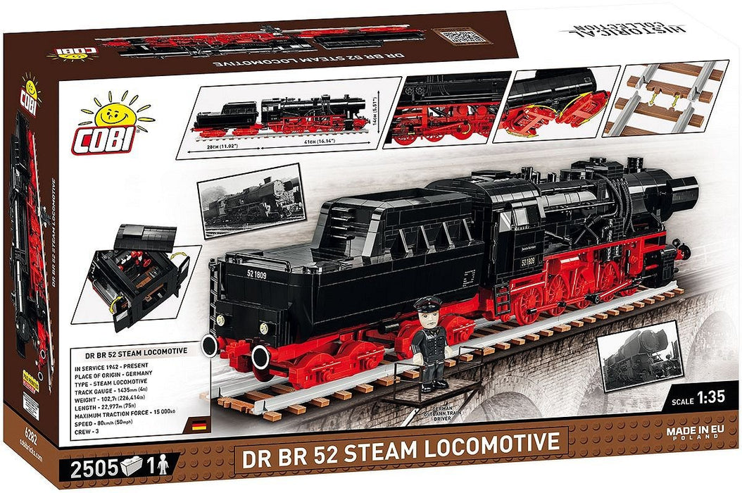 EAN 5902251062828 - COBI DR BR 52 Steam Locomotive imagen 13