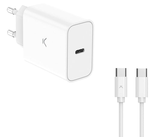 EAN 8427542132549 - Ksix BCD30PDC01B cargador de dispositivo móvil Universal Corriente alterna Carga rápida Interior imagen 1