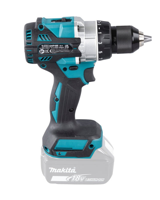EAN 0088381739566 - Makita DHP486Z taladro 2100 RPM 2,7 kg Negro, Azul imagen 11