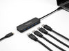 EAN 4043619641703 - DeLOCK 64170 hub de interfaz USB 3.2 Gen 1 (3.1 Gen 1) Type-C 5000 Mbit/s Negro imagen 3