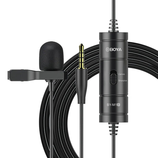 EAN 6971008029406 - BOYA BY-M1S micrófono Negro Micrófono de corbata/solapa imagen 1