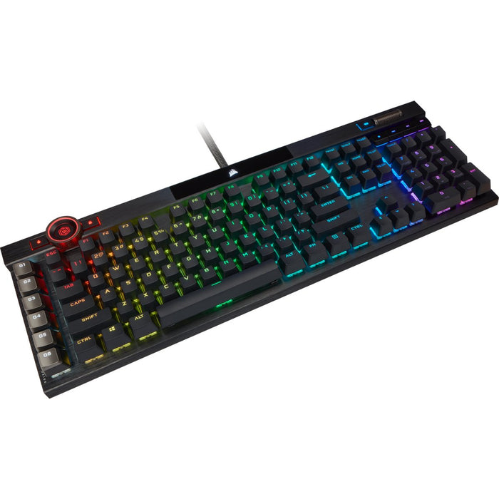 EAN 0840006624042 - Corsair K100 RGB Optical-Mechanical Gaming teclado Juego USB QWERTZ Alemán Negro imagen 16