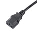 EAN 5901720130983 - Akyga AK PC di 03 A verlaengerungs Stromkabel, 1,8 m per PC, stampante, Schermi NERO Negro IEC C13 imagen 3