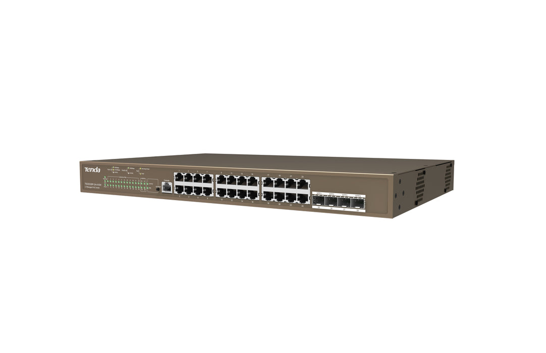 EAN 6932849431742 - Tenda TEG5328P-24-410W Gestionado L3 Gigabit Ethernet (10/100/1000) Energía sobre Ethernet (PoE) 1U Gris imagen 2