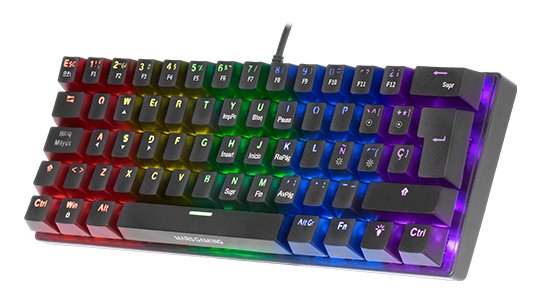 EAN 8435693101536 - Mars Gaming MK60 teclado Juego USB QWERTY imagen 2