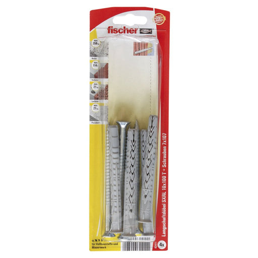 EAN 4006209624111 - Fischer 62411 clavija 4 pieza(s) Acero galvanizado Alrededor imagen 1