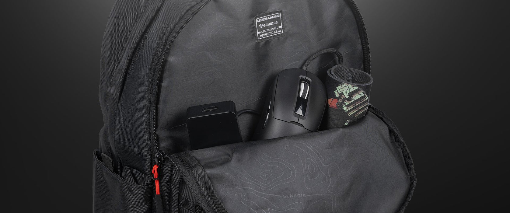 EAN 5901969449808 - GENESIS Palladium 200 mochila Mochila de gaming Negro Poliéster imagen 17