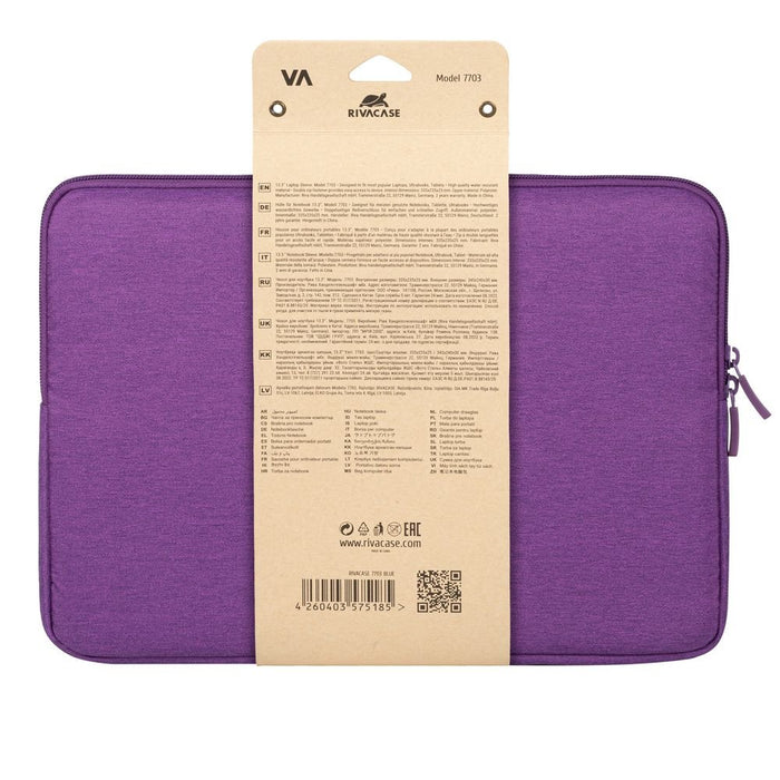 EAN 4260709012261 - Rivacase Suzuka 7703 35,6 cm (14") Funda Violeta imagen 6