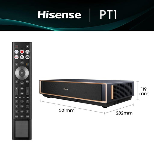 EAN 6942351423012 - Hisense PT1 Proyector de alcance ultracorto 2500 lúmenes ANSI DLP UHD 4K (3840x2160) 3D Negro imagen 2