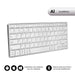 EAN 8436586740078 - SUBBLIM SUB-KB-3ADC200 teclado Universal QWERTY Español Plata, Blanco imagen 1