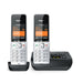 EAN 4250366866642 - Gigaset COMFORT 500A duo Teléfono DECT/analógico Identificador de llamadas Negro, Plata imagen 2