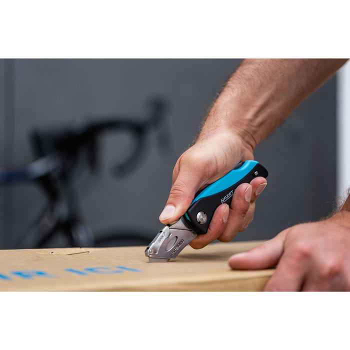 EAN 4000896147236 - HAZET 2157-1 navaja de bolsillo Negro, Azul imagen 5