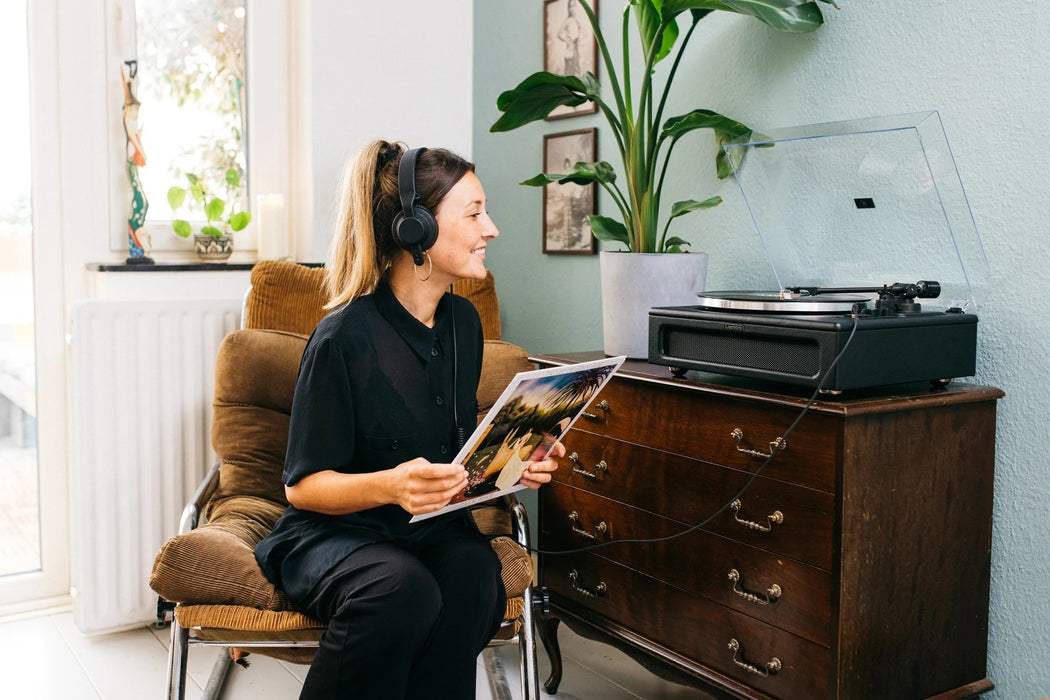 EAN 8711902069621 - Lenco LS-430BK tocadisco Tocadiscos de tracción por correa Negro imagen 19